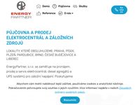 Půjčovna a prodej elektrocentrál – Energy Partner s.r.o.