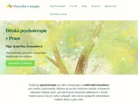 Dětská psychoterapie v Praze - Kateřina Zemánková